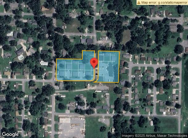  1 Newberry Ct, Lonoke, AR Parcel Map