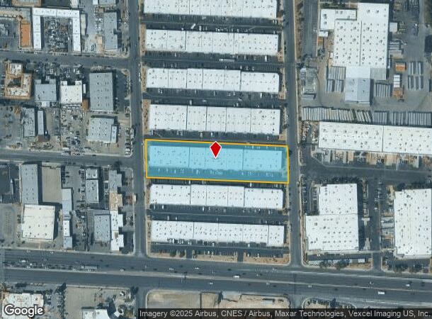  3200 Polaris Ave, Las Vegas, NV Parcel Map