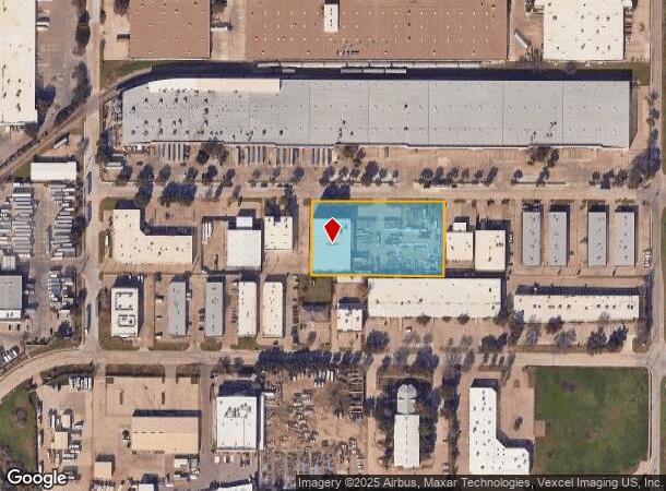 1445 Lemay Dr, Carrollton, TX Parcel Map