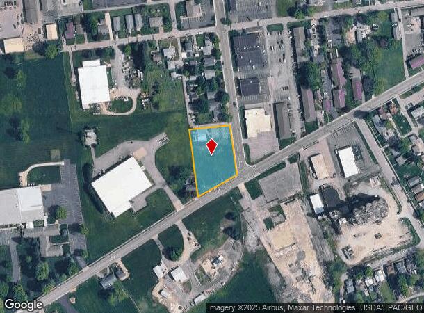  262 S Allison Ave, Xenia, OH Parcel Map