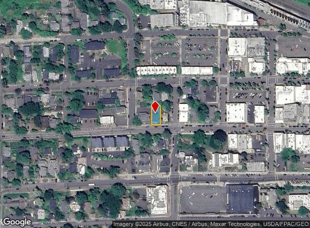  606 Oak St, Hood River, OR Parcel Map