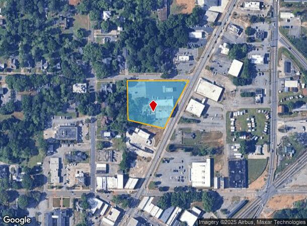  121 N Camellia Blvd, Fort Valley, GA Parcel Map