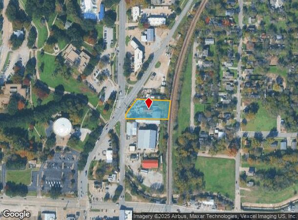 406 S Bell Ave, Denton, TX Parcel Map