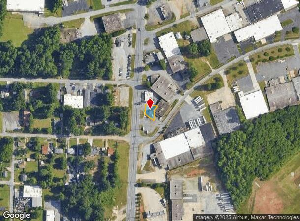  2207 W Green Dr, High Point, NC Parcel Map