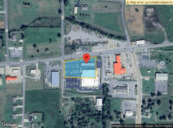  1086 Main St, Vilonia, AR Parcel Map