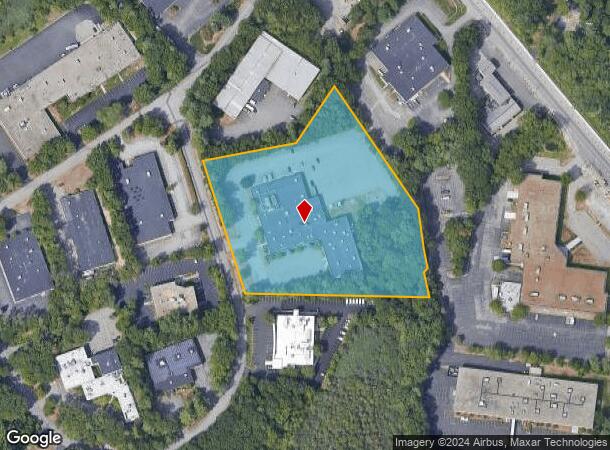  1 Fortune Dr, Billerica, MA Parcel Map