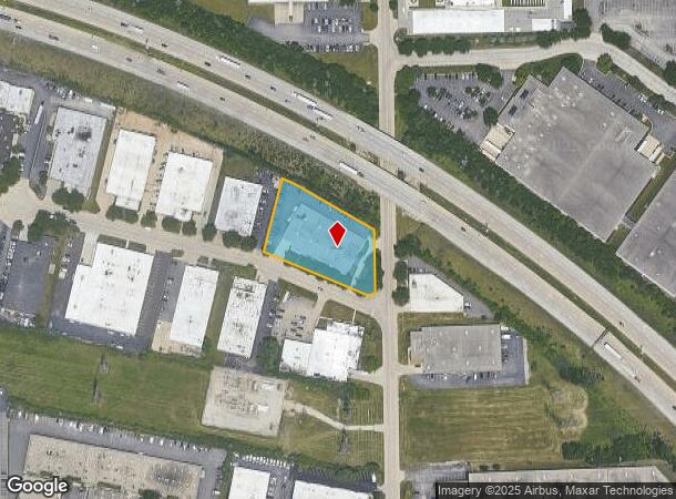  834 N Church Rd, Elmhurst, IL Parcel Map