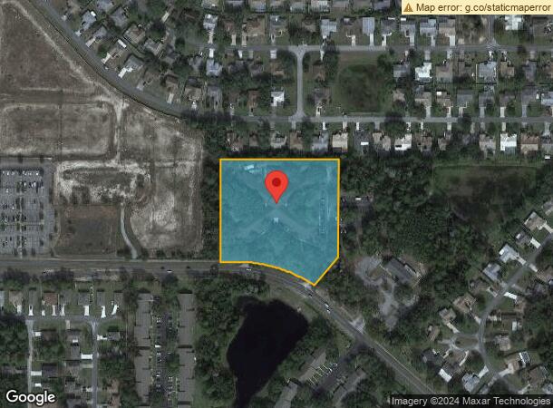  8055 Forest Oaks Blvd, Spring Hill, FL Parcel Map