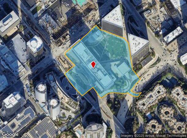 2040 Avenue Of The Stars, Los Angeles, CA Parcel Map