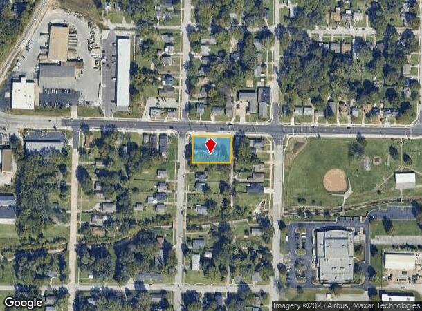  1360 E Division St, Springfield, MO Parcel Map