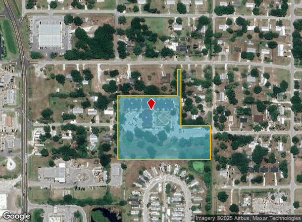 1801 Nw 3Rd Ln, Okeechobee, FL Parcel Map
