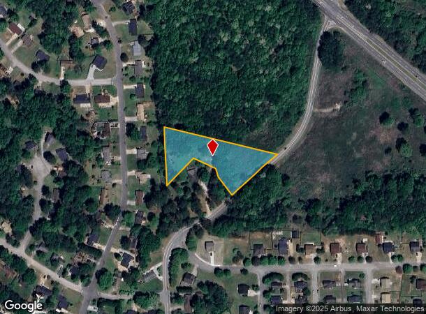 Vickers Rd, Fairburn, GA Parcel Map