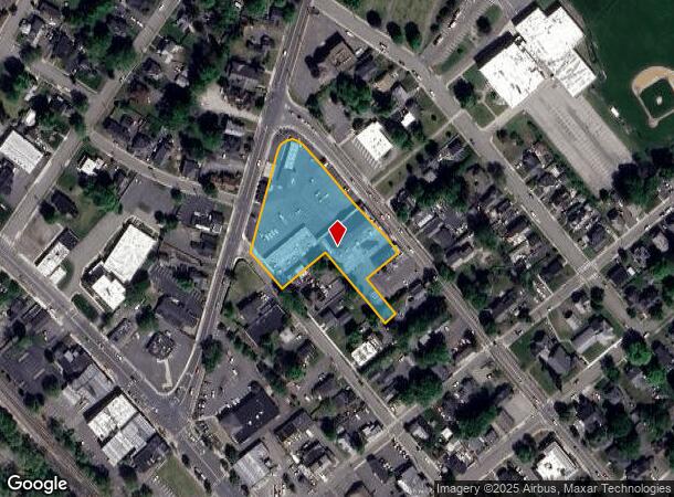 1033 Thorndike St, Palmer, MA Parcel Map
