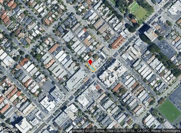  2301 Wilshire Blvd, Santa Monica, CA Parcel Map