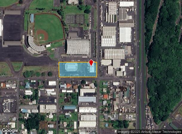 799 Piilani St, Hilo, HI Parcel Map