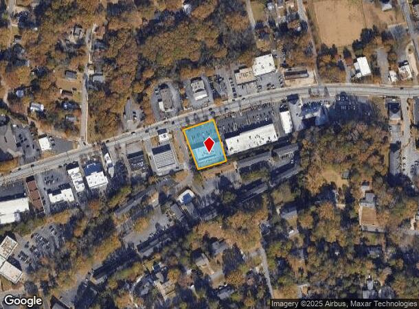  1063 Baxter St, Athens, GA Parcel Map