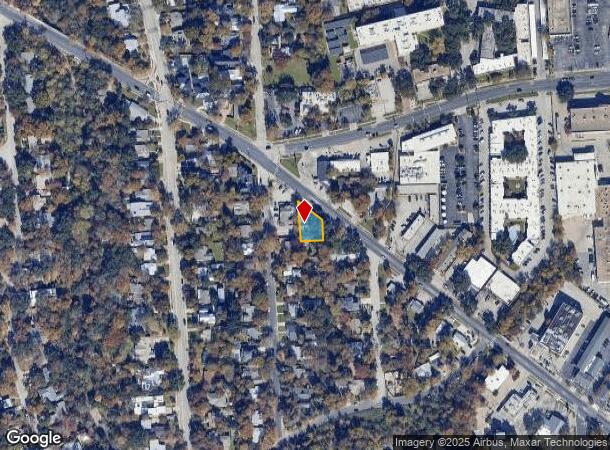 2305 Hancock Dr, Austin, TX Parcel Map