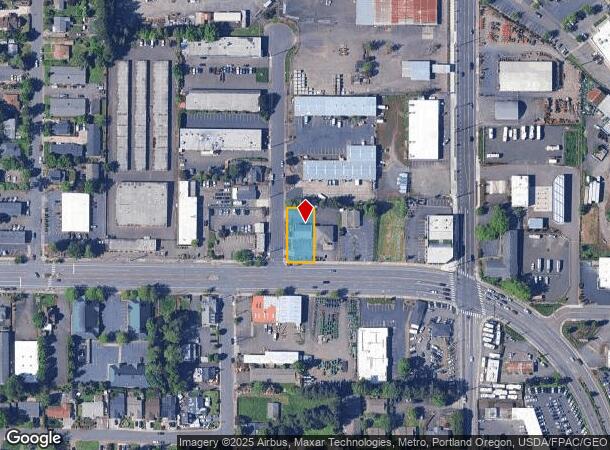 1595 E Powell Blvd, Gresham, OR Parcel Map