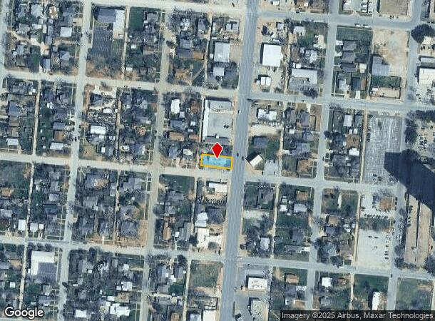  466 Butternut St, Abilene, TX Parcel Map