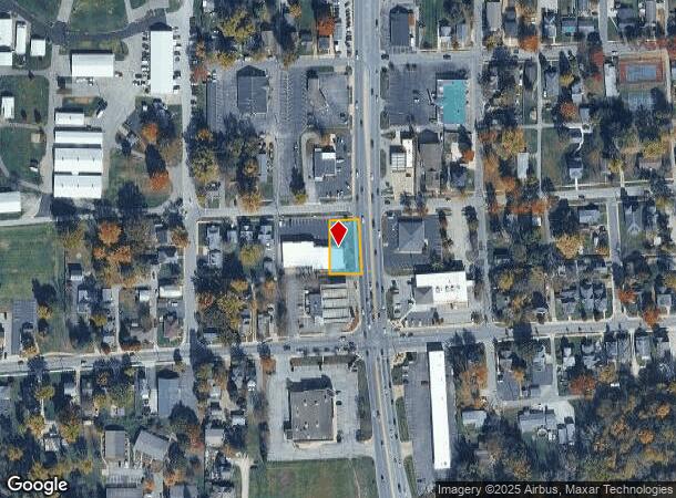 701 W Madison St, Franklin, IN Parcel Map