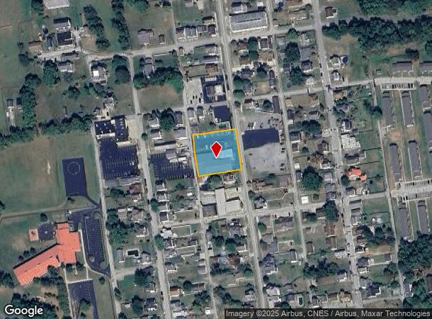  213 N Main St, Masontown, PA Parcel Map
