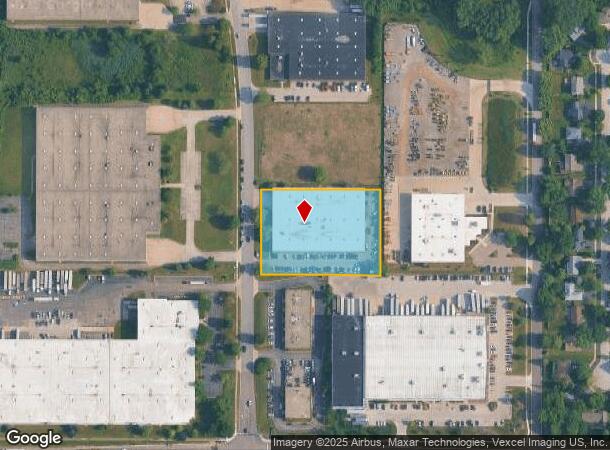 801 Frontenac Rd, Naperville, IL Parcel Map