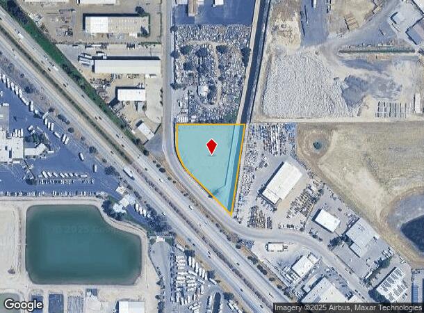 3588 S Bagley Ave, Fresno, CA Parcel Map