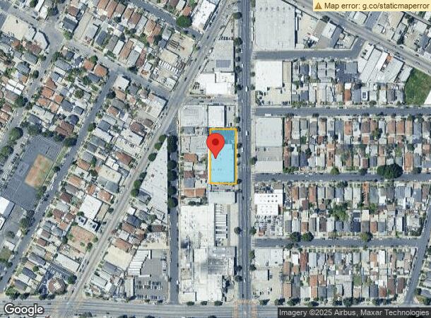  3617 Avalon Blvd, Los Angeles, CA Parcel Map