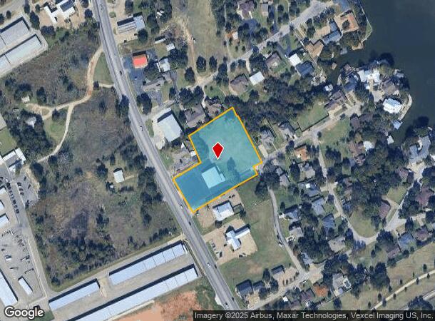 1817 S Morgan St, Granbury, TX Parcel Map