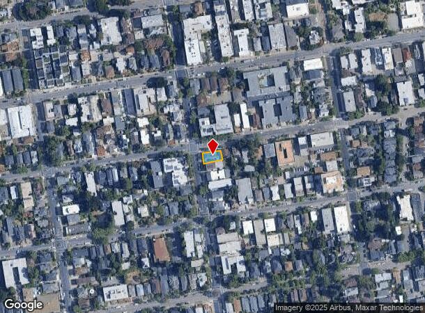  2529 Ellsworth St, Berkeley, CA Parcel Map