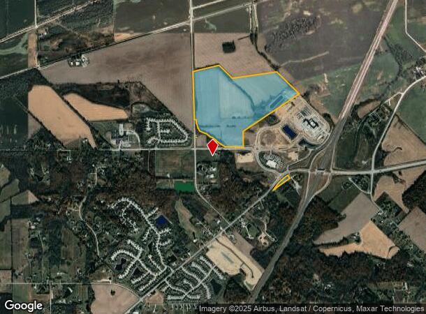 10639 Ernst Rd, Roanoke, IN Parcel Map