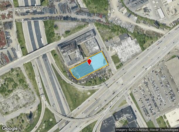  6001 Russell St, Detroit, MI Parcel Map