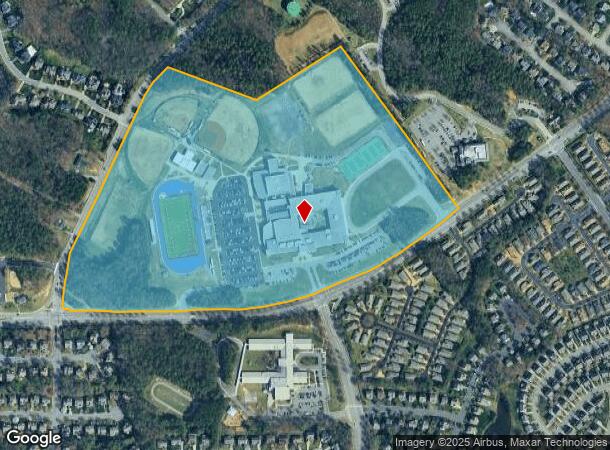 4801 Twin Hickory Rd, Glen Allen, VA Parcel Map