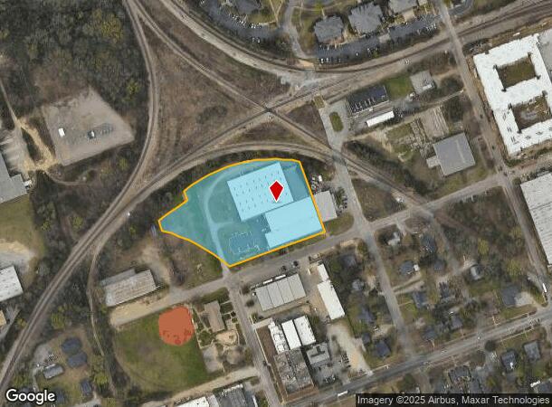 707 Catawba St, Columbia, SC Parcel Map