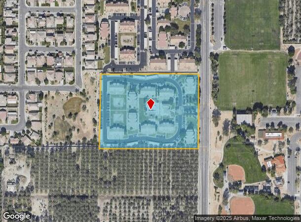  51285 Frederick St, Coachella, CA Parcel Map