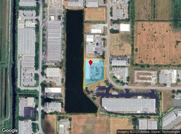  7355 Commercial Cir, Fort Pierce, FL Parcel Map