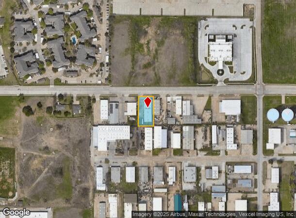 4112 Glenview Dr, Haltom City, TX Parcel Map