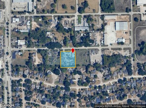  5235 Lotus St, Houston, TX Parcel Map
