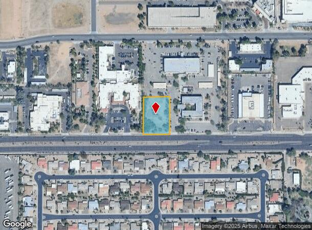  6522 E Broadway Rd, Mesa, AZ Parcel Map