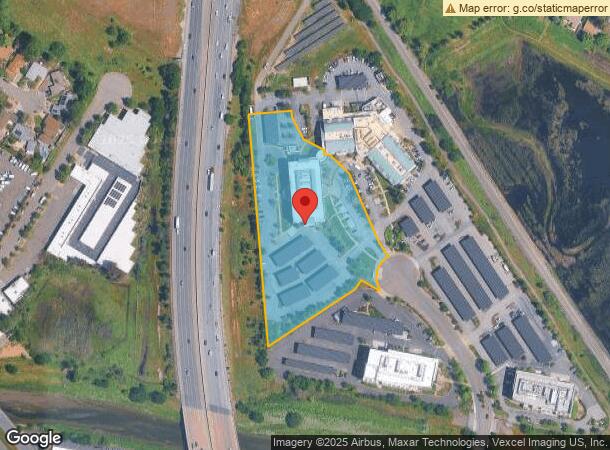  165 Rowland Way, Novato, CA Parcel Map
