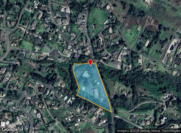  15200 Haleakala Hwy, Kula, HI Parcel Map