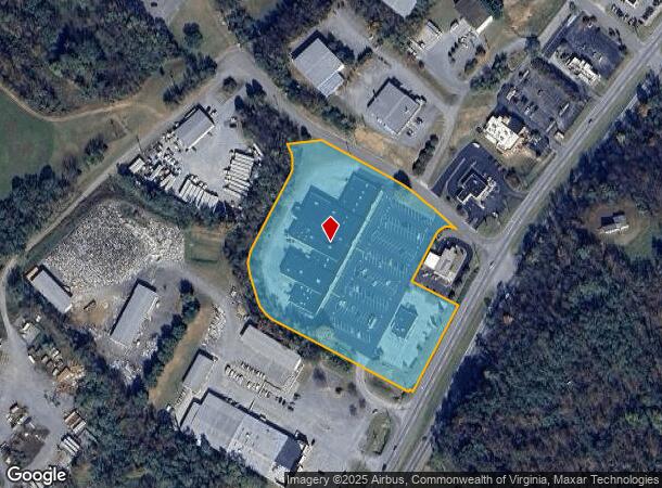  3424 Orange Ave Ne, Roanoke, VA Parcel Map