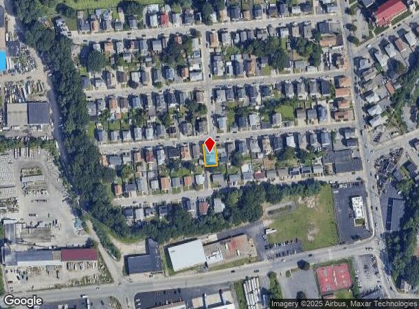  78 Hendricks St, Central Falls, RI Parcel Map