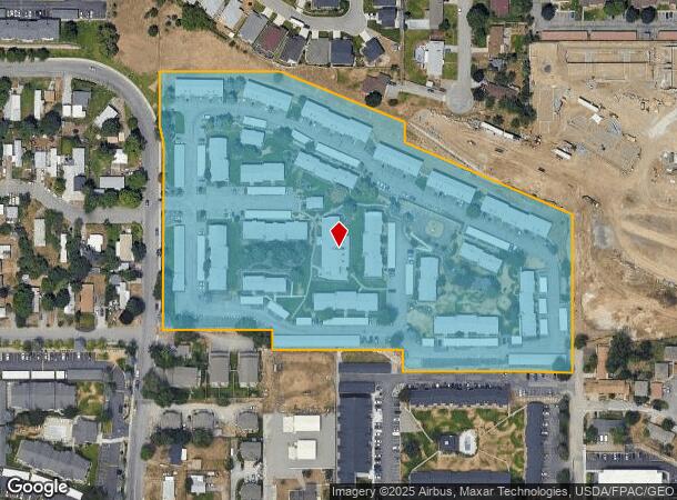 2400 N Wilbur Rd, Spokane Valley, WA Parcel Map