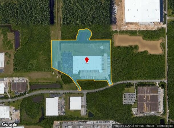  8001 Forshee Dr, Jacksonville, FL Parcel Map