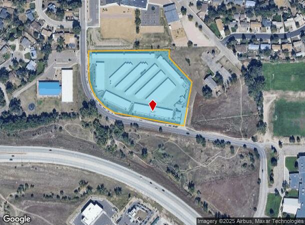  671 Syracuse St, Colorado Springs, CO Parcel Map
