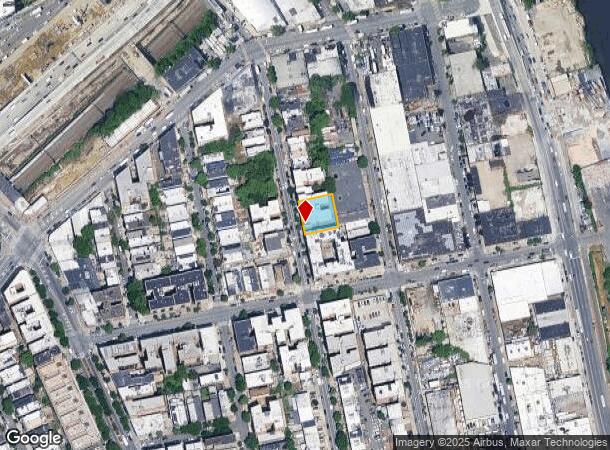 890 Bryant Ave, Bronx, NY Parcel Map