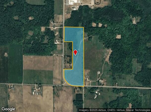  10932 M 32 E, Johannesburg, MI Parcel Map