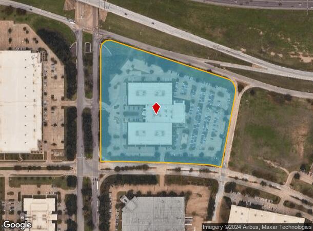  4950 Amon Carter Blvd, Fort Worth, TX Parcel Map