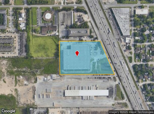  6969 North Fwy, Houston, TX Parcel Map